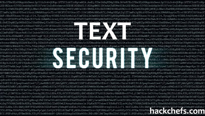 text encryption