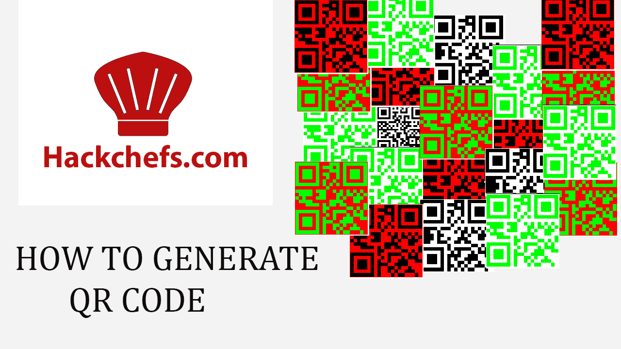 Generate QR code