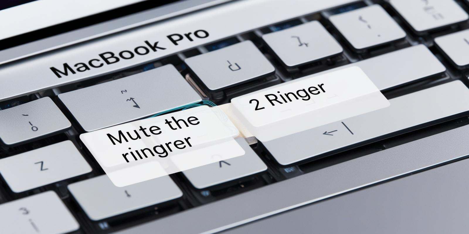 how to turn off ringer on macbook